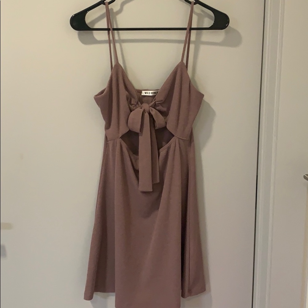 Purple dress